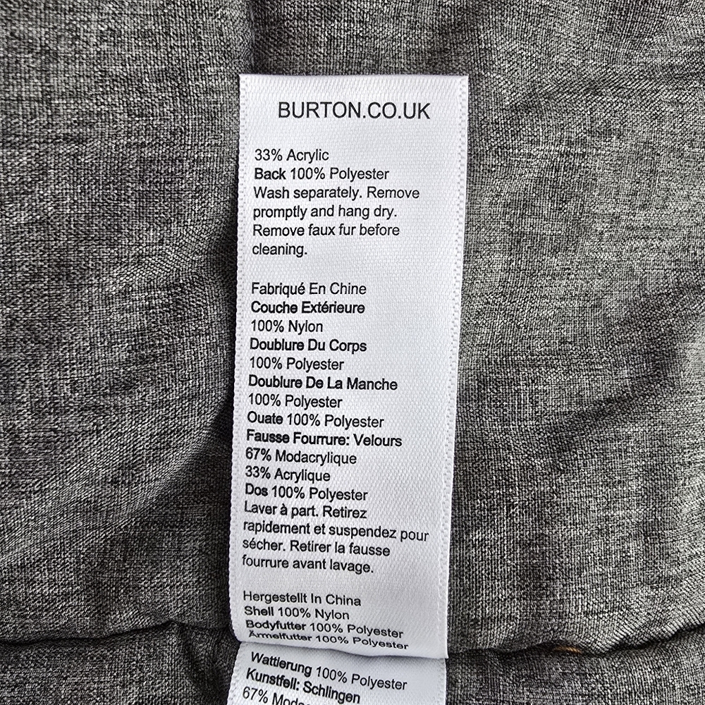 Burton London Brown/Terracotta Casual Jacket XS/S - Picture 14 of 16